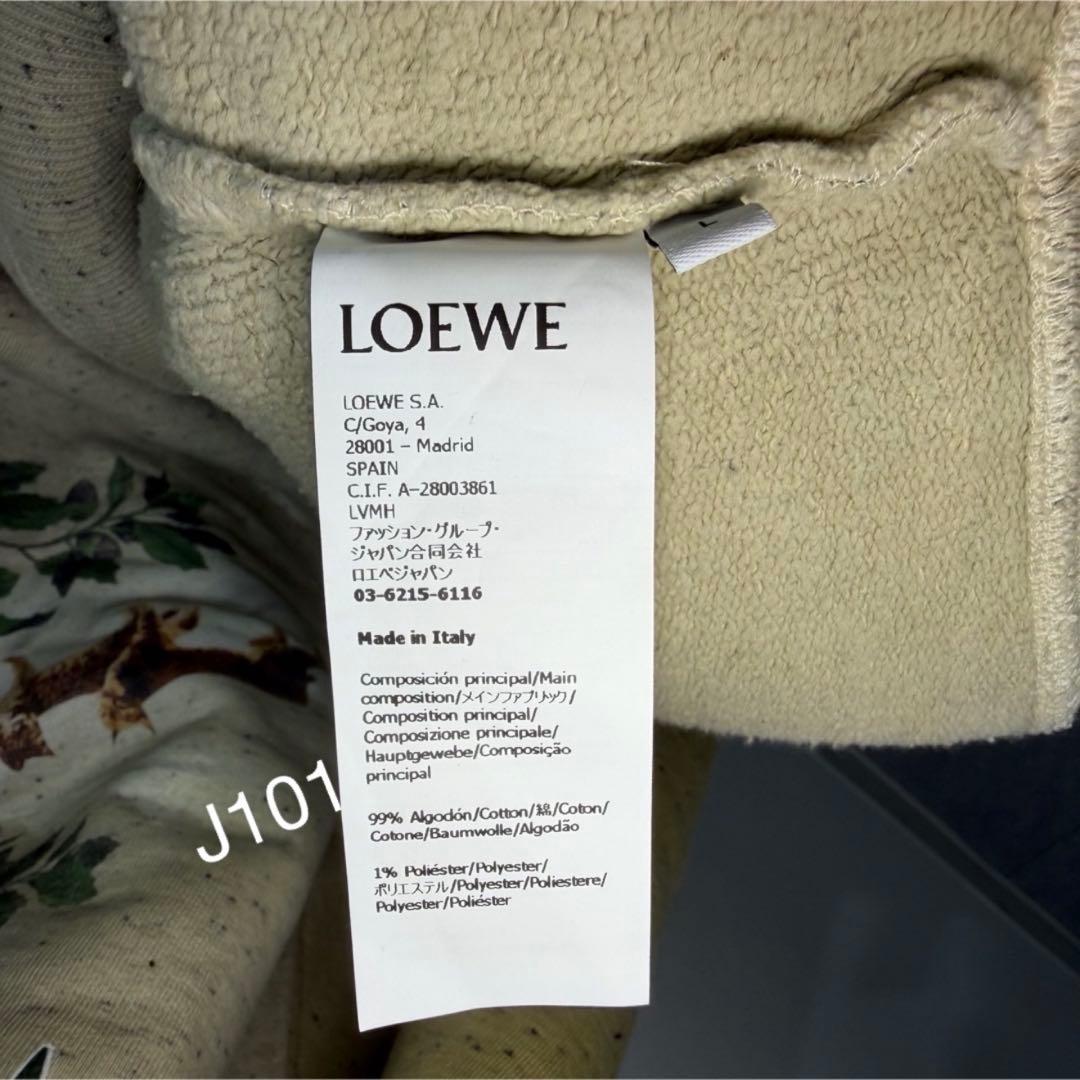 ロエベ ロゴパッチアートワークプリントスウェット Lサイズトレーナー Lサイズ