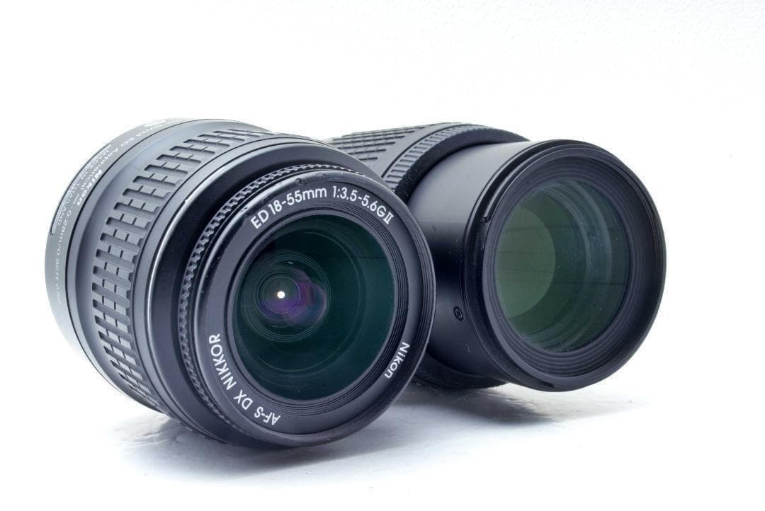 ダブルレンズ Nikon D40x 初心者 一眼レフ　入門モデル スマホ転送付