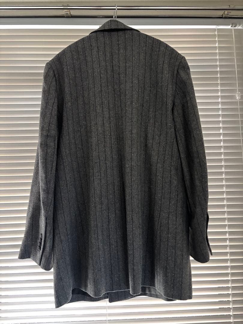 【ADAM ET ROPE'】ダブルブレストツイード＆チェックジャケット