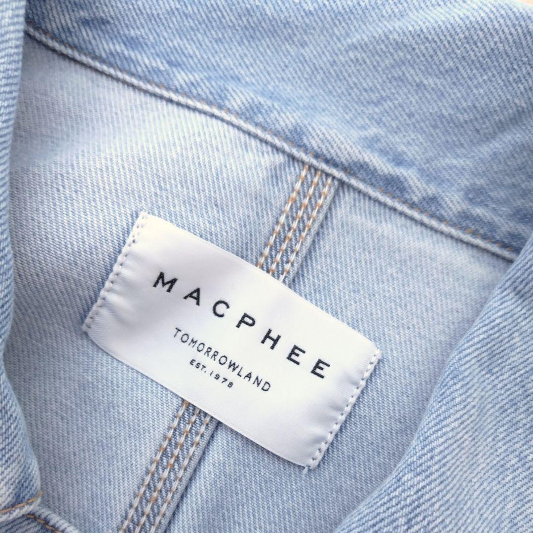 トゥモローランド マカフィー コットンデニムワークジャケット オーバーサイズ38