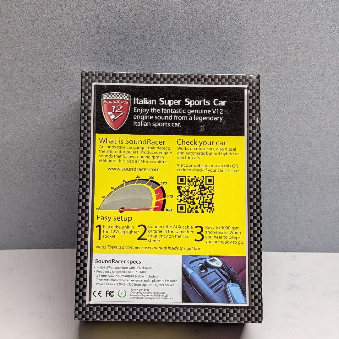 SoundRacer V12 FMトランスミッター ハンズインターナショナル