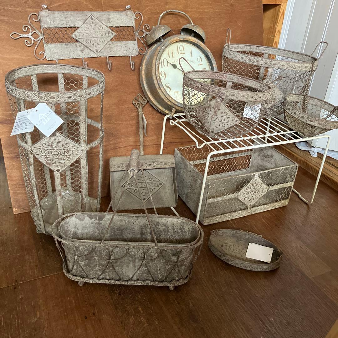 アビテ　ブロカントシリーズ　アンティーク雑貨10点まとめ売り未使用含む