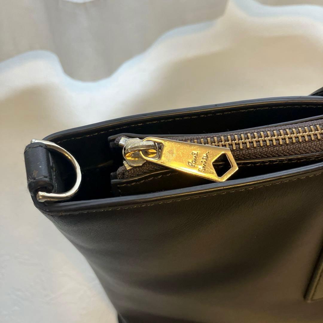 【ポールスミス】ビジネストートバッグ　シンプル　レザー