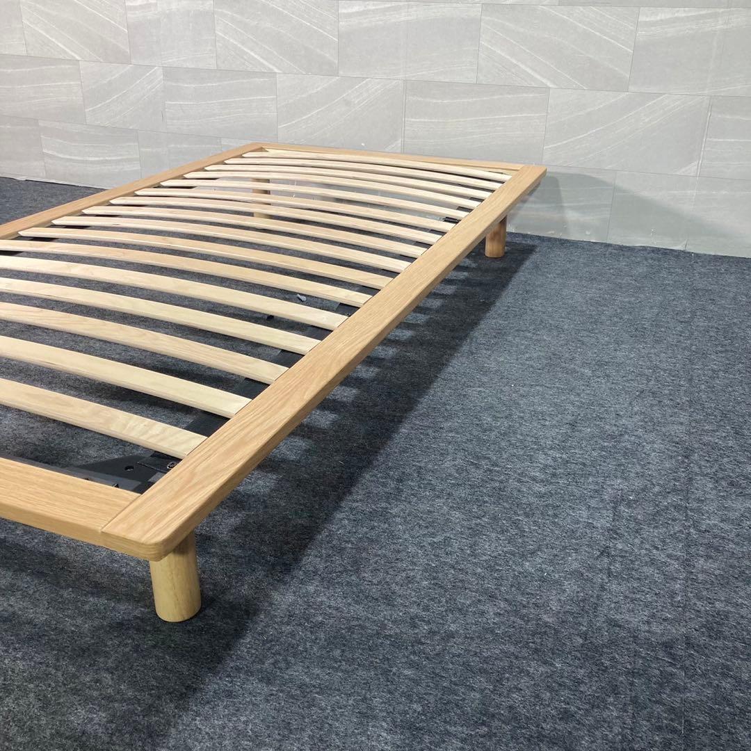 MUJI 無印良品 無印 ベッドフレーム シングル 天然木 シンプル d4234