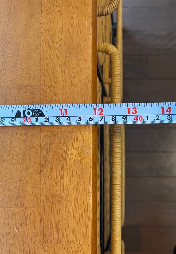 籐&アイアン 収納　ラタンチェスト