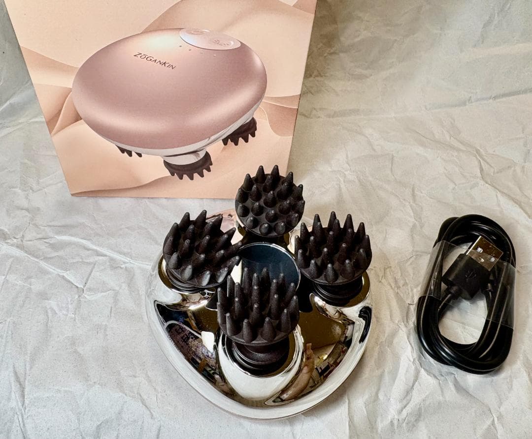 ZOgankin 美顔器 ゴールド USBケーブル付き