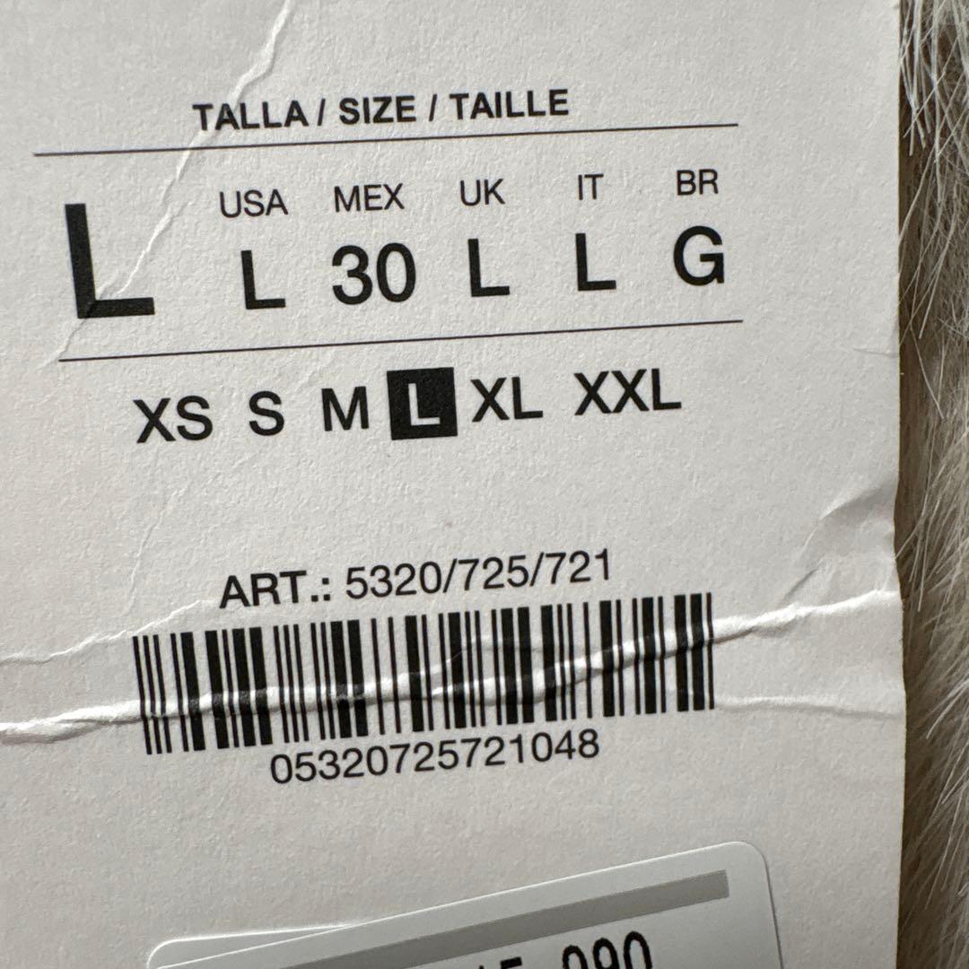 ZARA ザラ ショートフェイクファーコート L