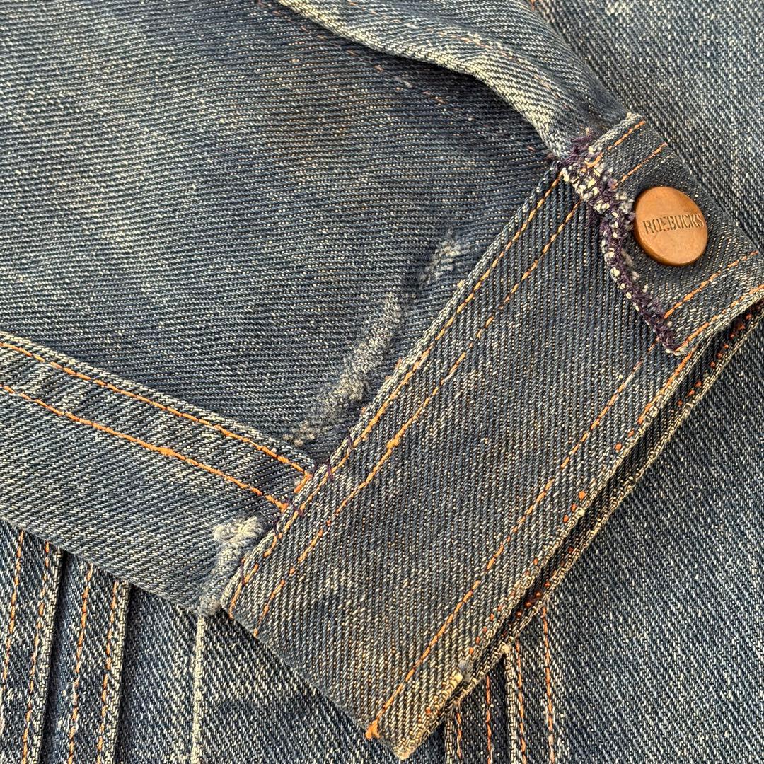50s 60s roebucks デニムジャケット
