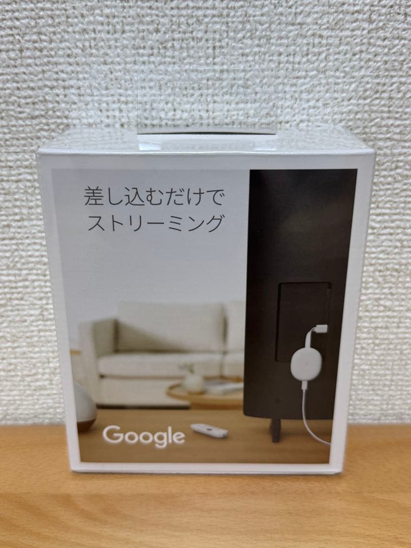 Chromecast 4K GA01919-JP 4個セット