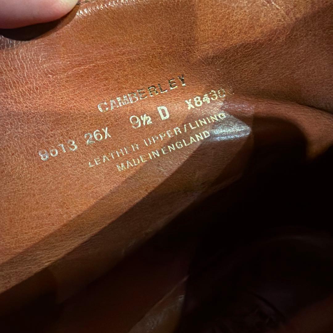 ブラウン スエード チャッカブーツ　クロケット　※送料込