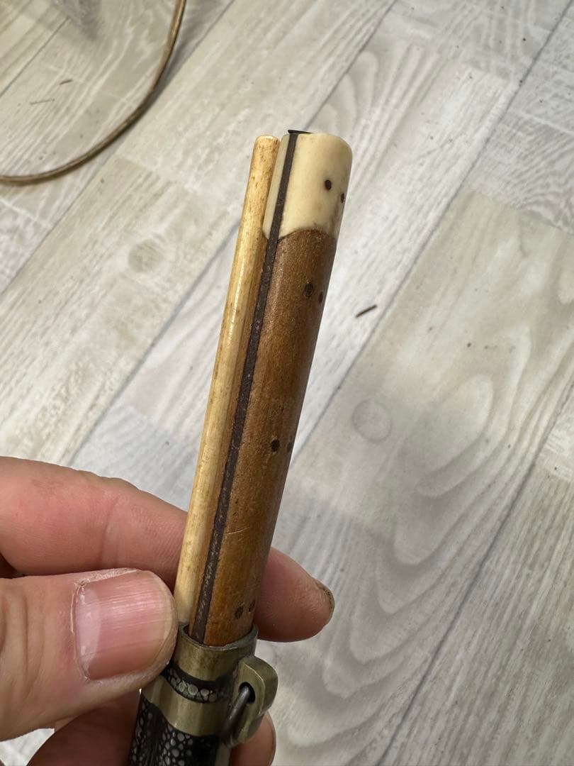 中国　清時代携帯用お箸とナイフ