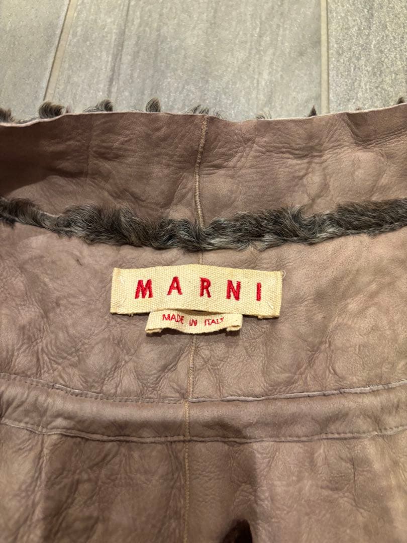 MARNI 100% ペルシャラムファー ボレロ
