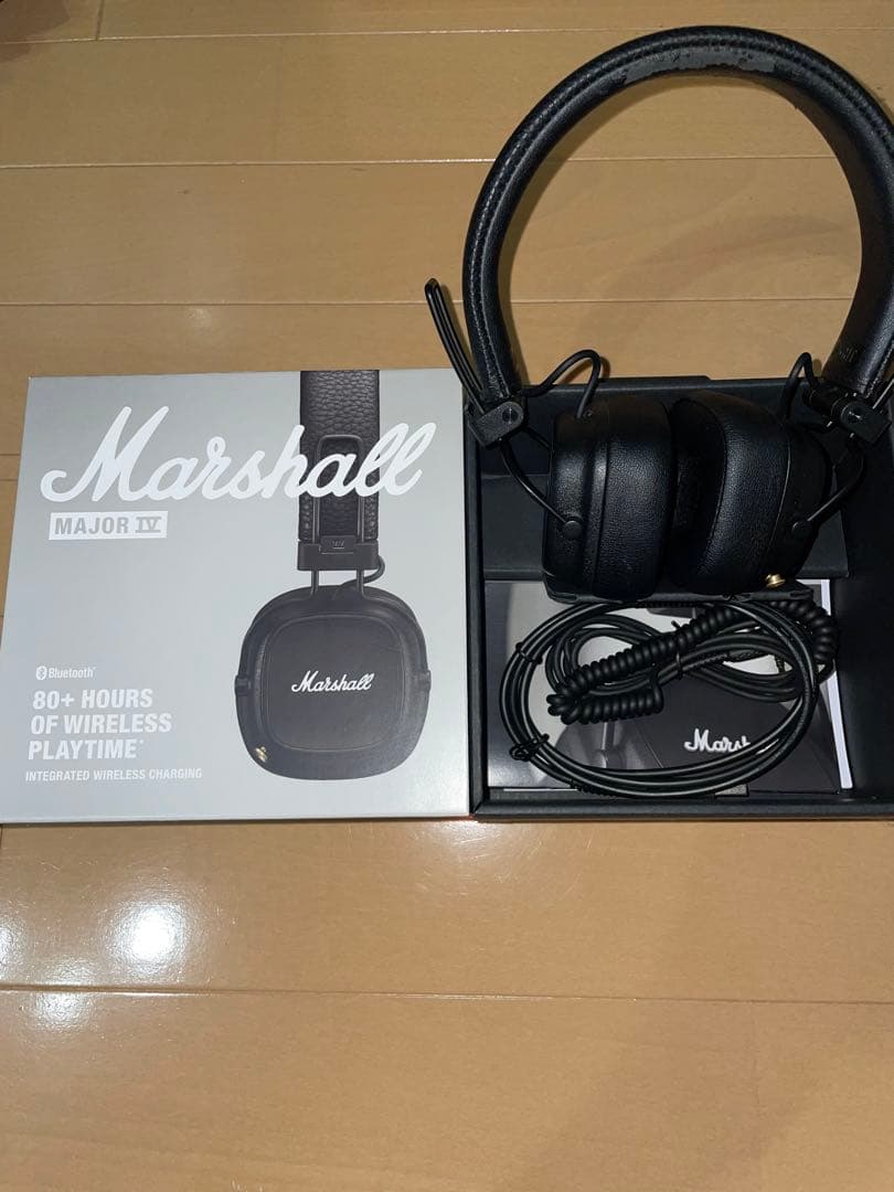 【確実正規品】Marshall Major IV ワイヤレスヘッドフォン