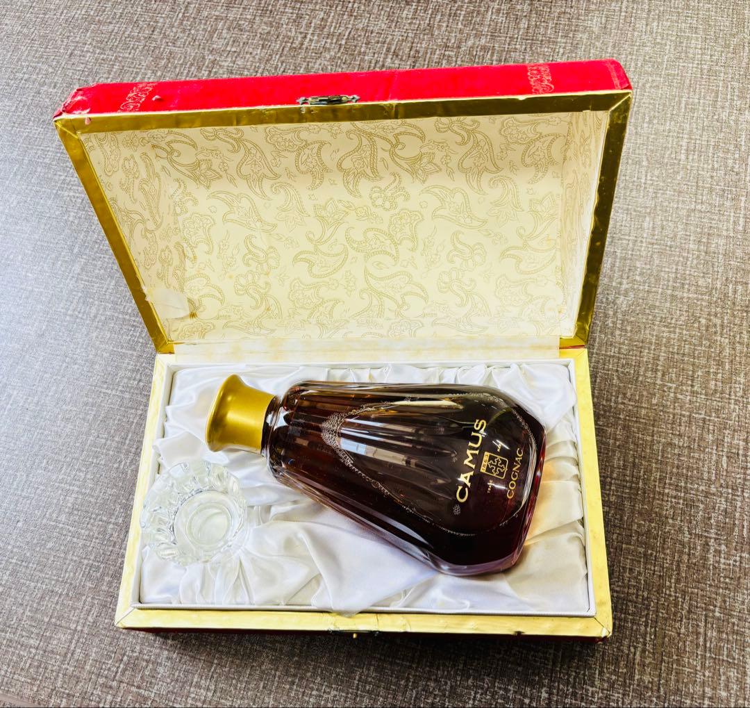 古酒 CAMUS カミュ カラフェ バカラ 替栓 箱付【未開栓】