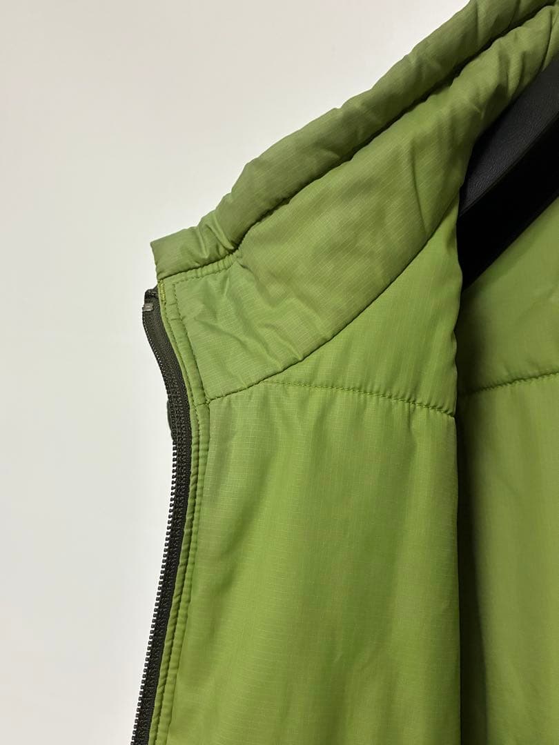 【1月一杯までの掲載】 Patagonia パフボールベスト　グリーン　M