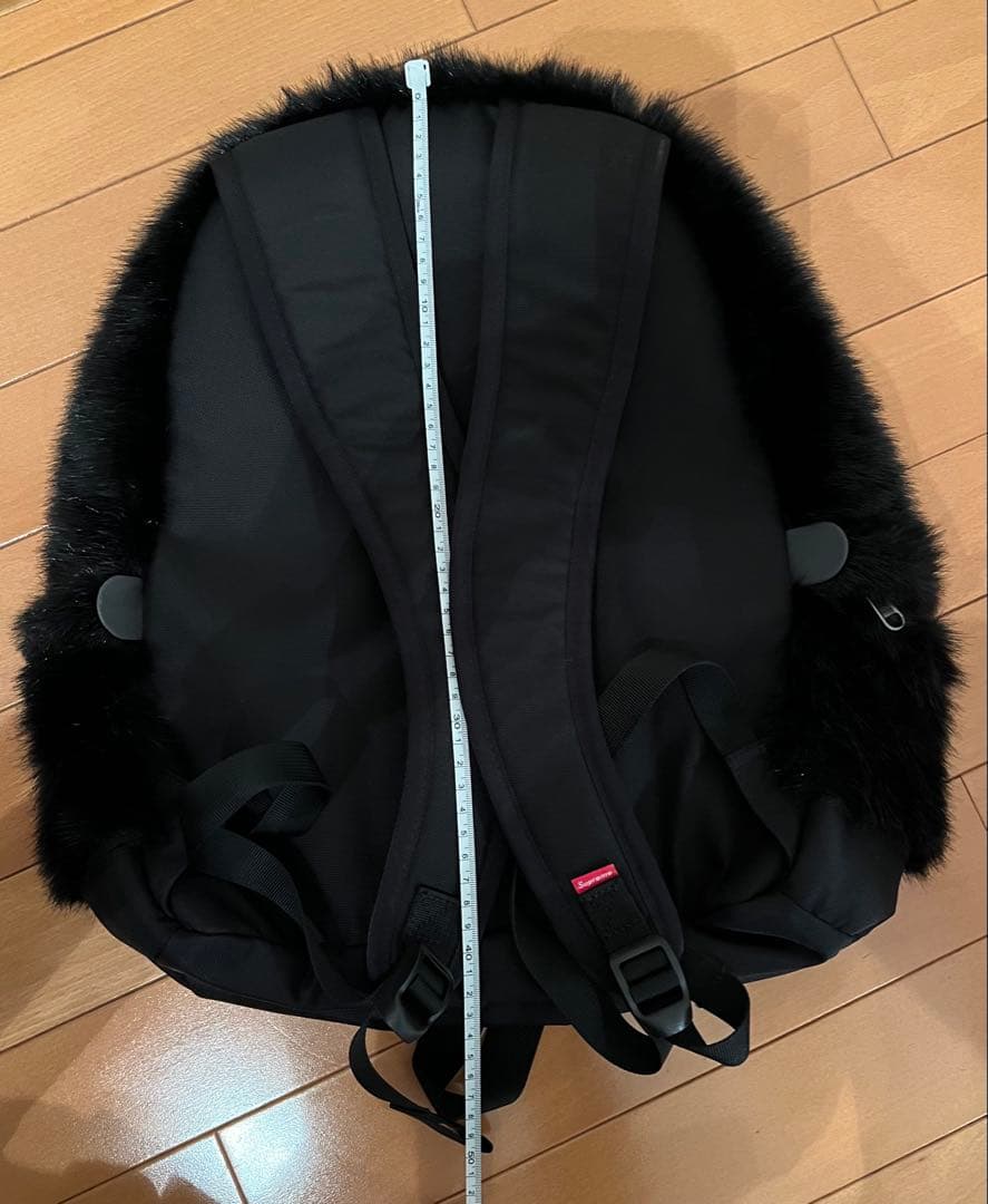 Supreme × THE NORTH FACE ファー バックパック 黒 美品