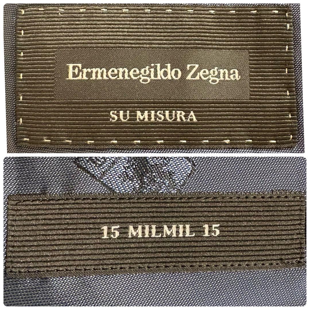 【定価95万】エルメネジルドゼニア　スーツ　15milmil15 48 紺色