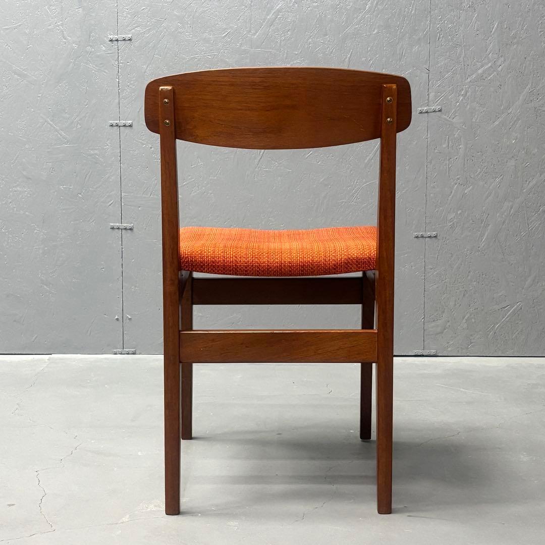 北欧 デンマーク ヴィンテージ チーク ダイニングチェア(403)
