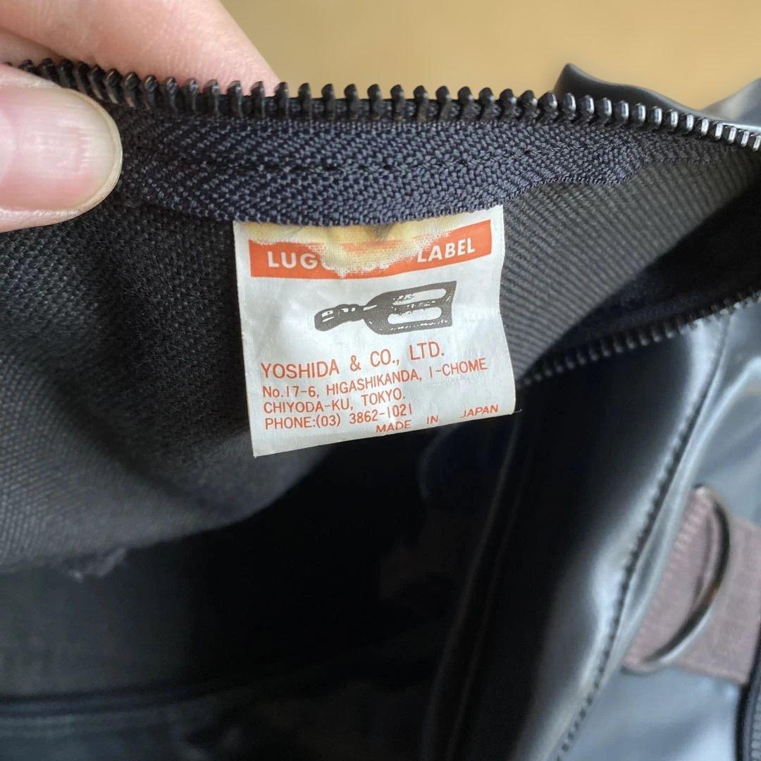 【美品】ラゲッジレーベル　ボストンバッグ　ドラムバッグ　吉田カバン