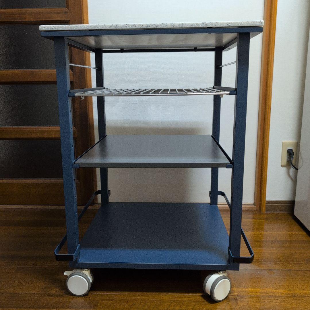 栗原はるみさんのワークトップワゴン