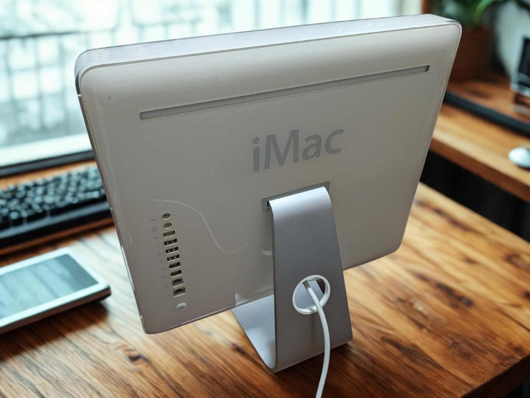 完動品 iMacG5 17インチ HDD160GB OSディスク/純正KB付