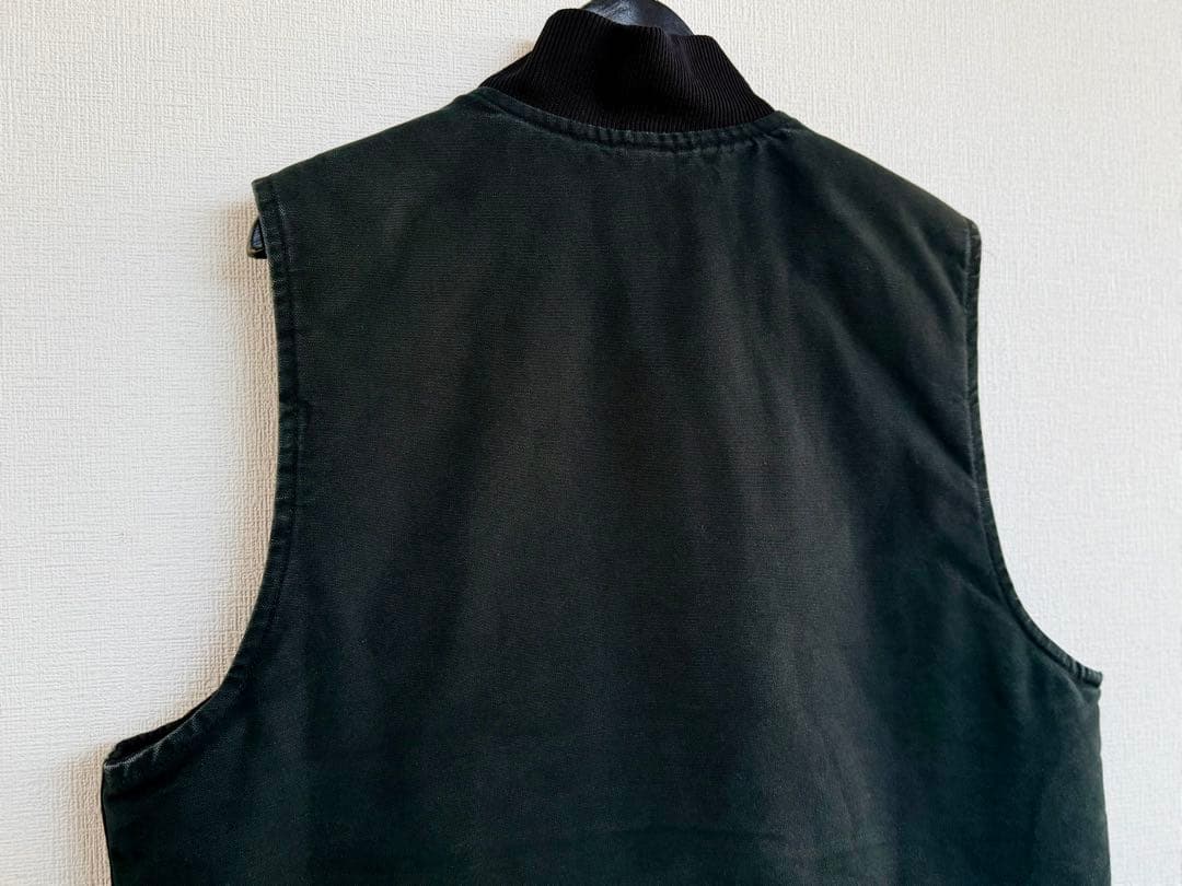 超超スペシャル TALL ヴィンテージ カーハート ダック ベスト L ブラック
