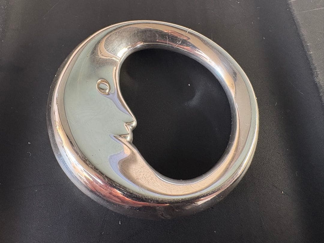 稀少 ティファニー ベビーラトル マン・イン・ザ・ムーン ガラガラ