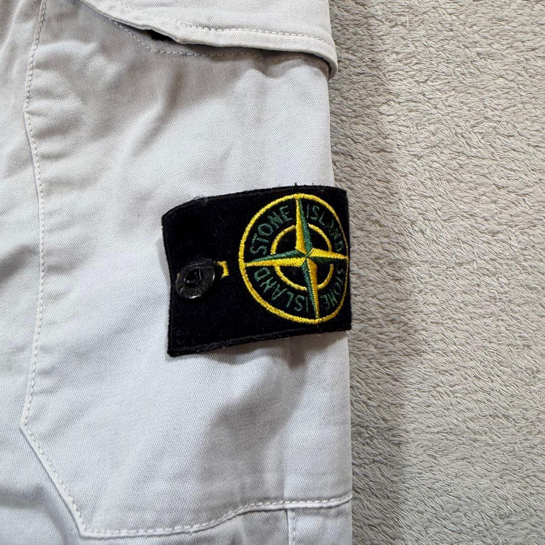 ストーンアイランド　721531304 ライトグレー　カーゴパンツ　29サイズ