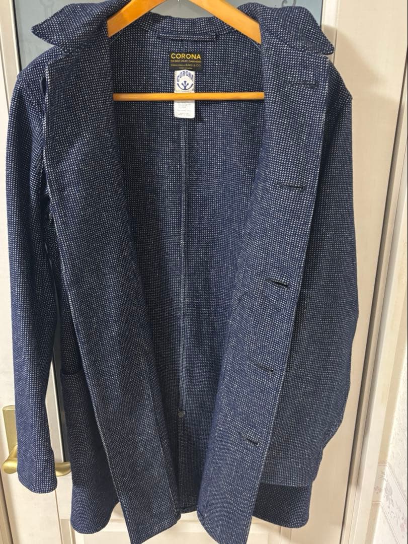 【美品】CORONAコロナ ユーティリティ カバーオール ジャケット ウール