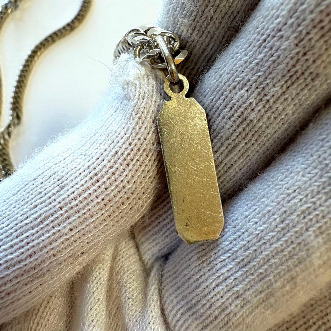 Leda レダシルマ インゴット 喜平ネックレス シルバー ゲルマニウム