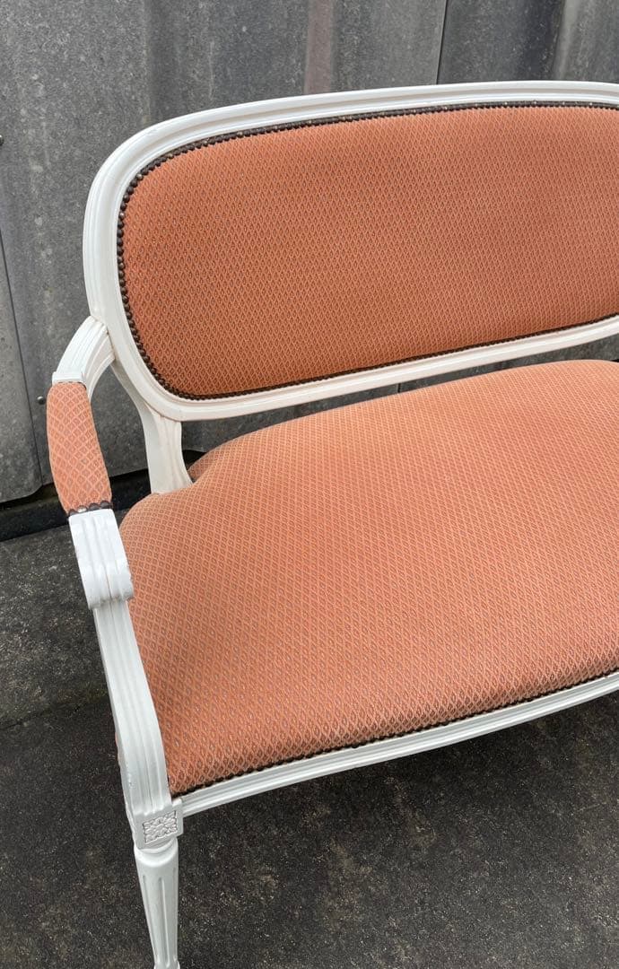 ビンテージ/イタリア製/ヨーロピアン/輸入家具/クラシック/アームソファ/ソファ