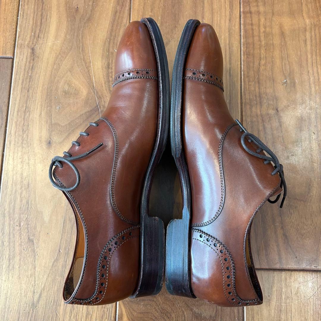 ジャランスリワヤ グリーンレーベル サイズ41 26.5cm ブラウンレザー