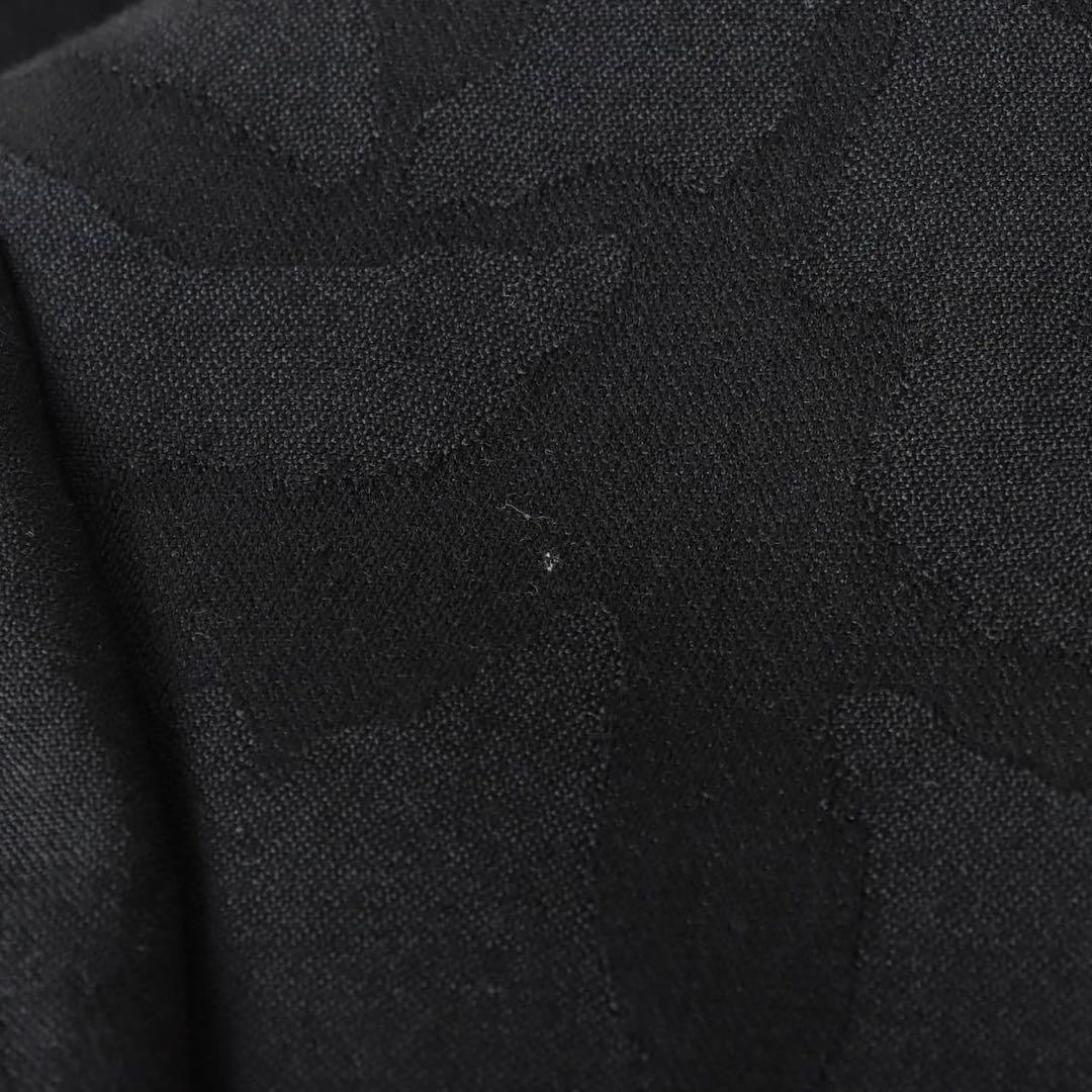 SAINT LAURENT テーラードジャケット 木の葉模様