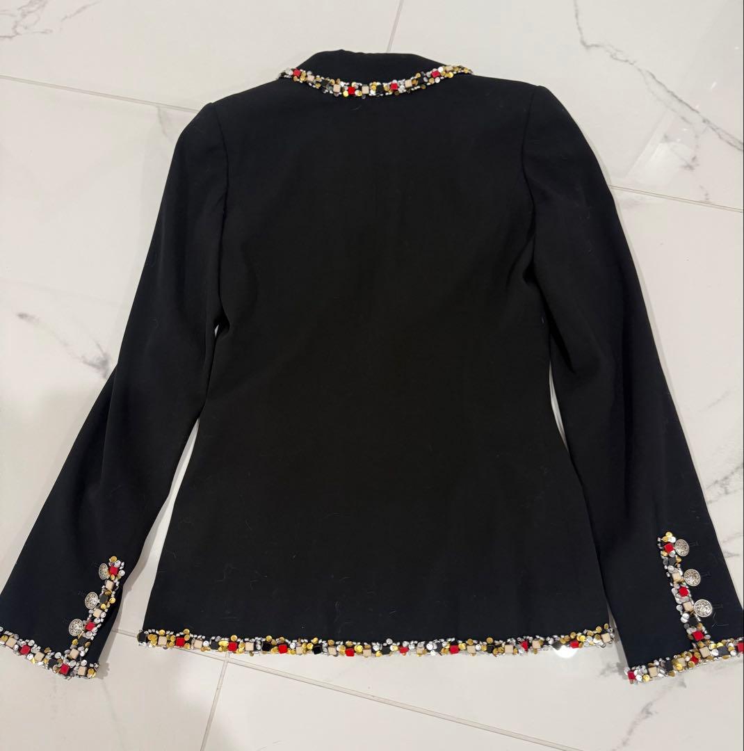 CHANEL テーラードジャケット 黒