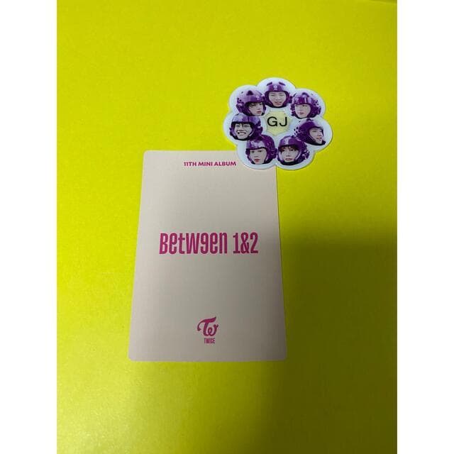 TWICE ツウィ サノク 公開放送 TTT トレカ