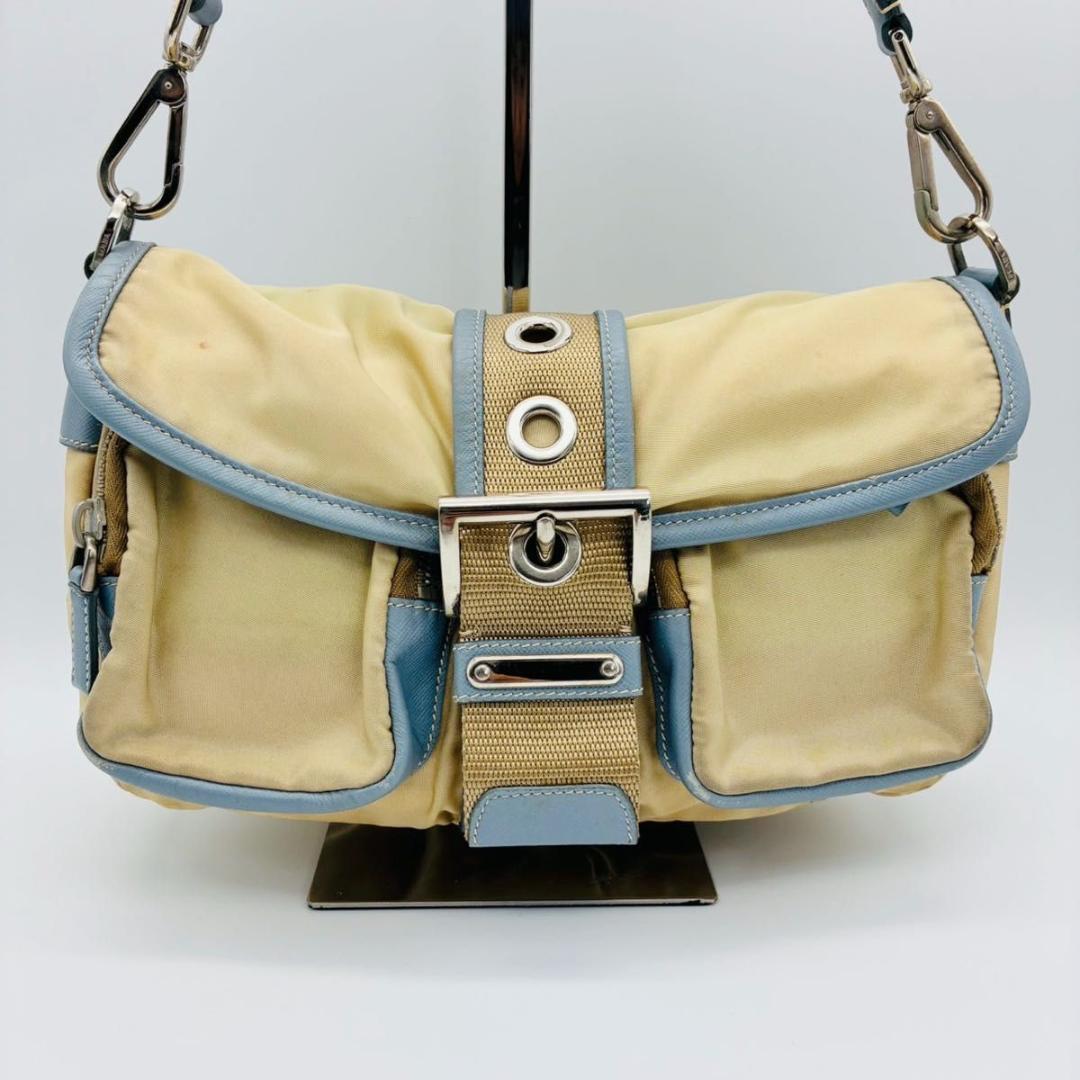 【希少 レア】プラダ ワンショルダーバッグ ナイロン vintage 90s