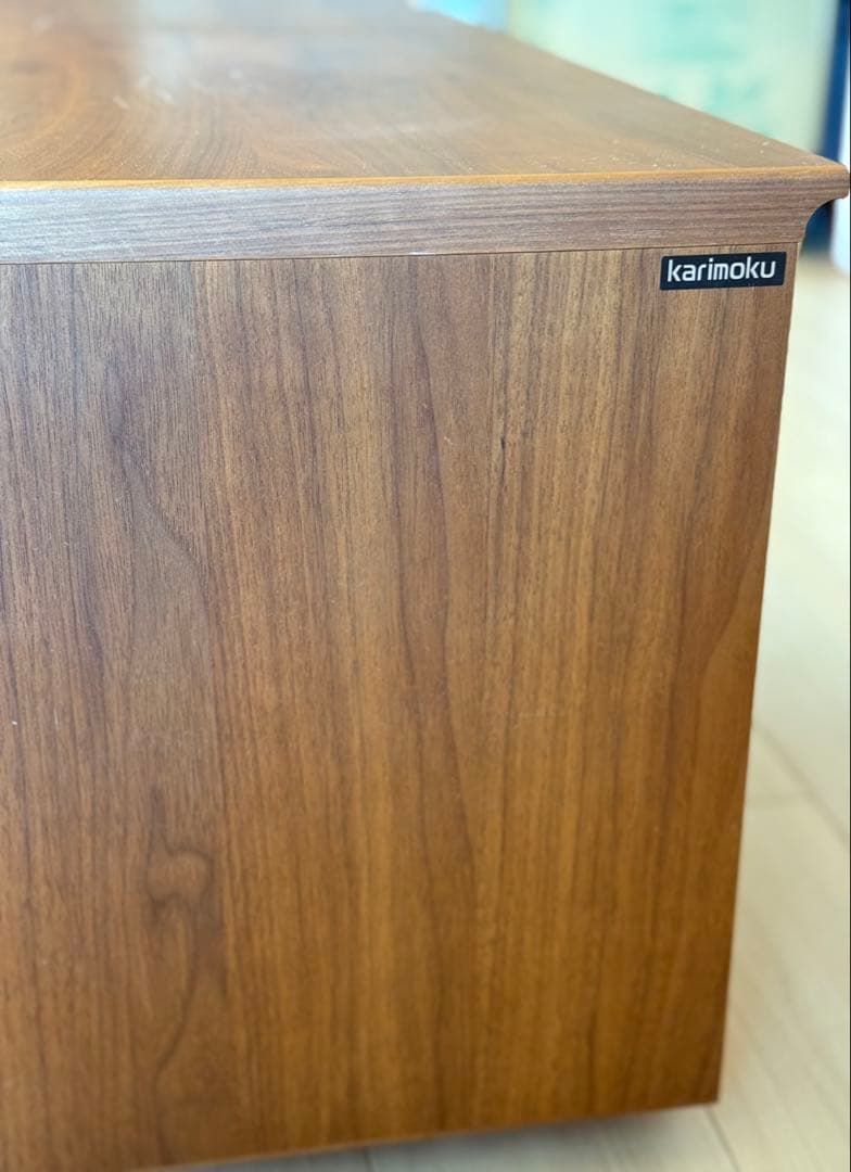 (最終値下げ・本日まで)カリモク スライドストレージTVボード QU50 送料込