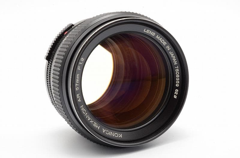 希少 KONICA HEXANON AR 57mm F1.2 単焦点大口径レンズ