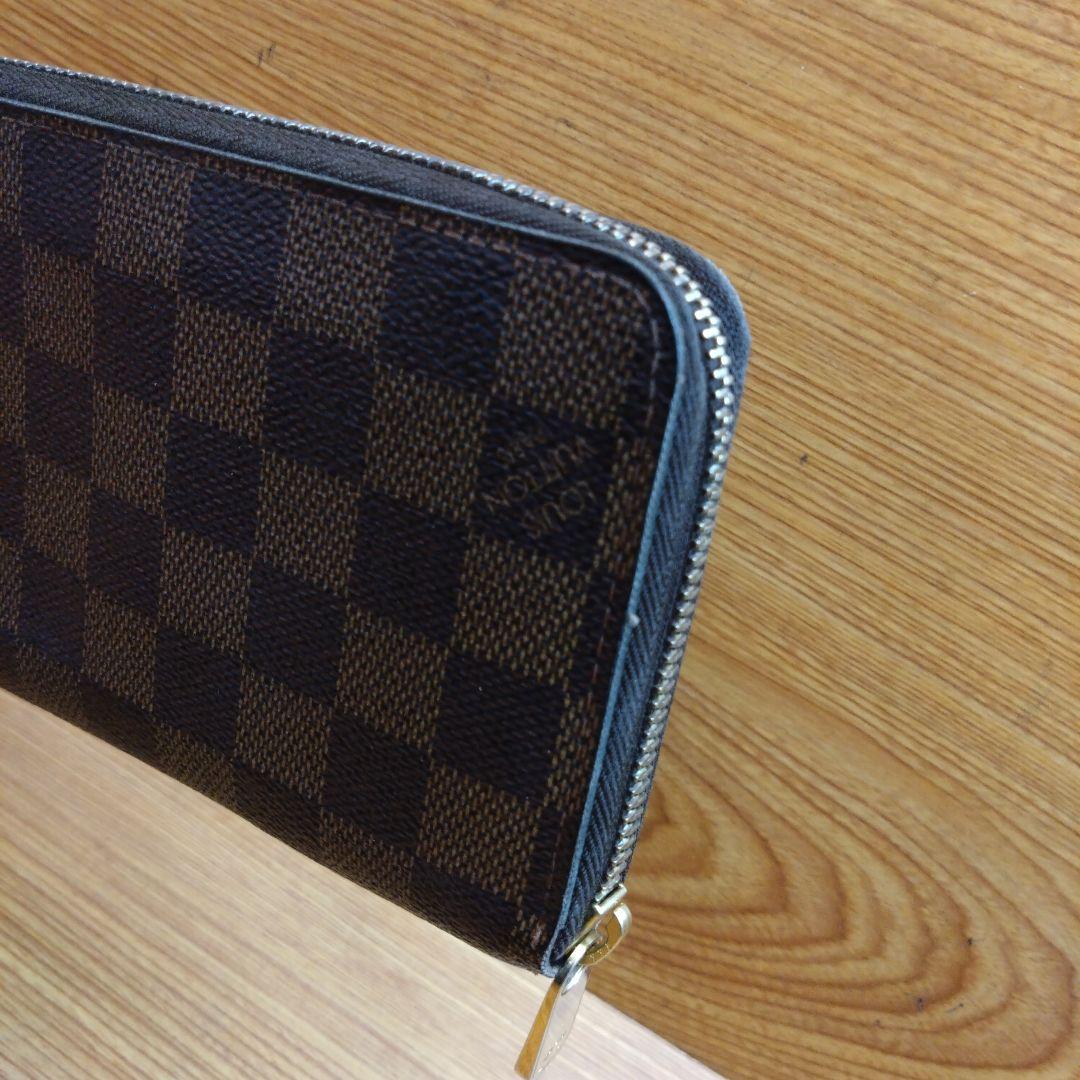 ルイ ヴィトン ダミエ ジッピーウォレット 長財布 ラウンドファスナー