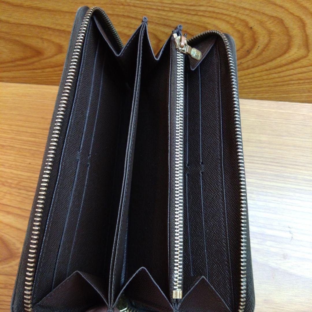 ルイ ヴィトン ダミエ ジッピーウォレット 長財布 ラウンドファスナー