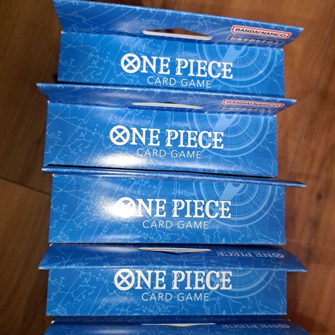 ワンピース スタートデッキ エース＆ニューゲート　ボーナスパック付き　５BOX