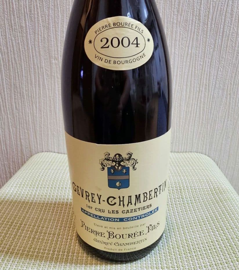 ワイン 2004 Gevery-Chambertin Cru Les Cazetiers