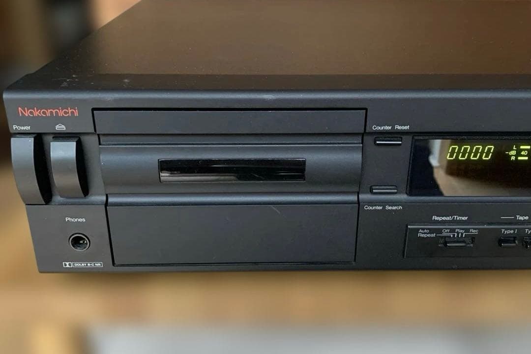 nakamichi cassette deck2 ナカミチ