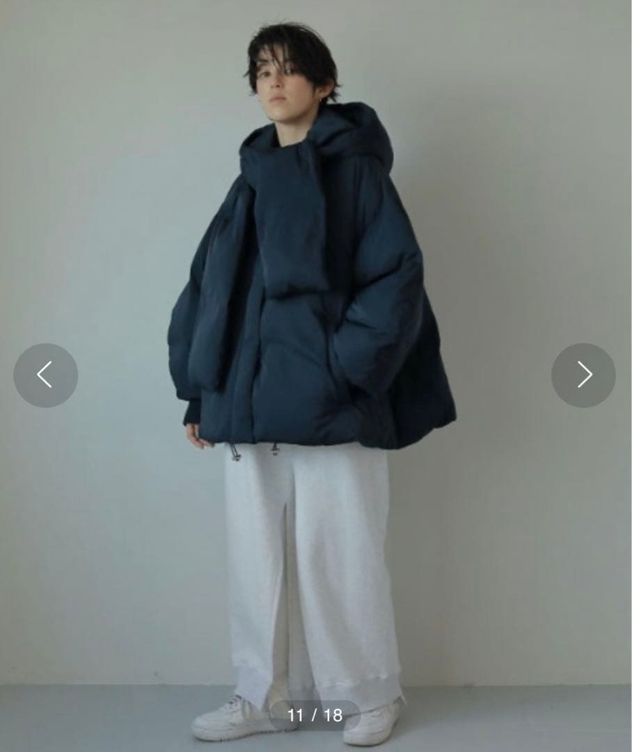 ム*ン様 ETRE TOKYO スリットへムスウェットパンツ ウエスト ゴム 新