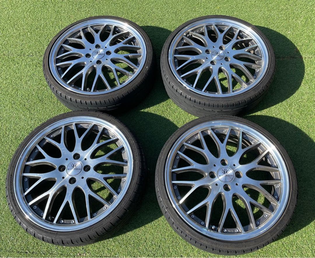 ひできちさん専用☆MULTI FORCHETTA 17インチ ホイールセット