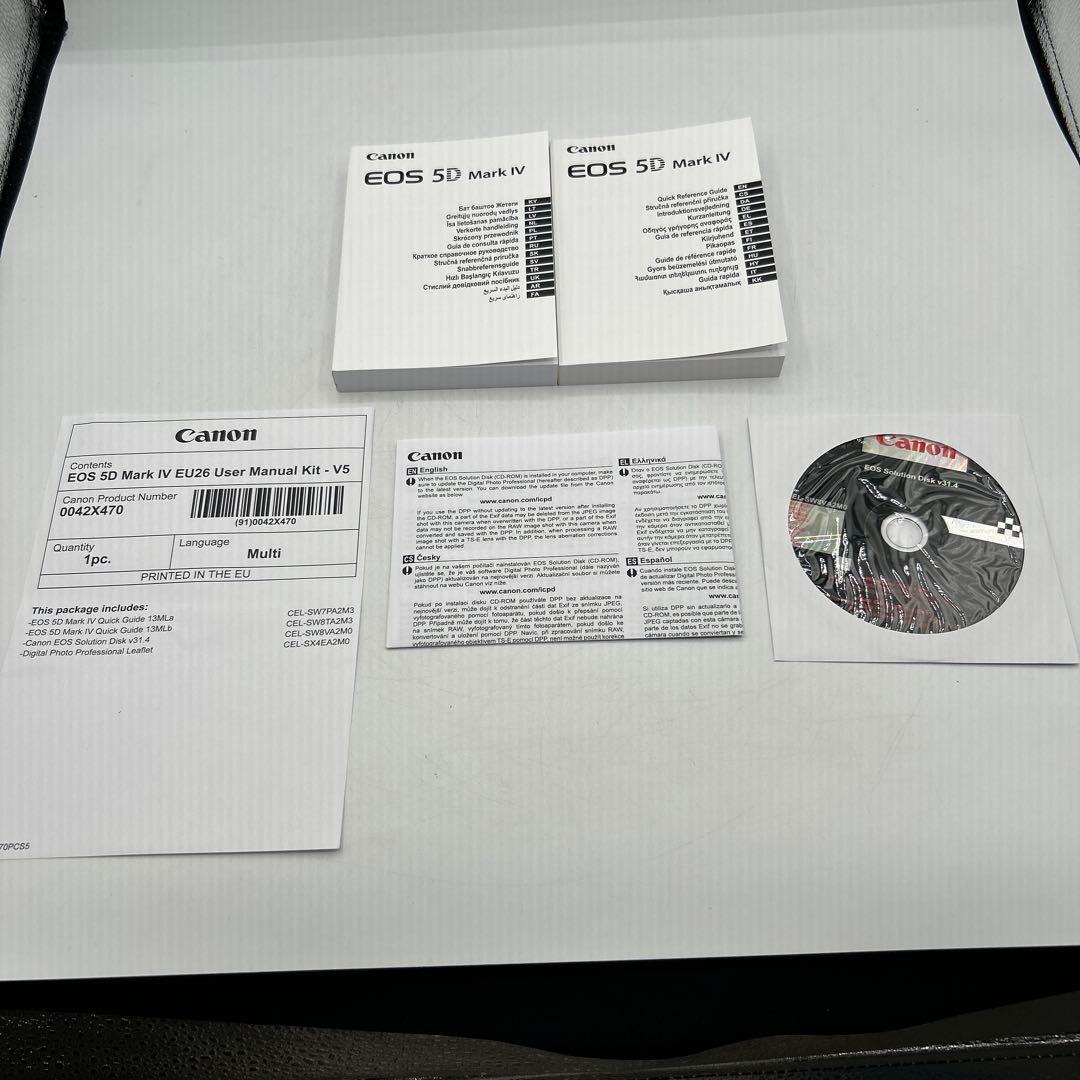 新品　Canon EOS 5D Mark IV ボディ　海外仕様　動作保証
