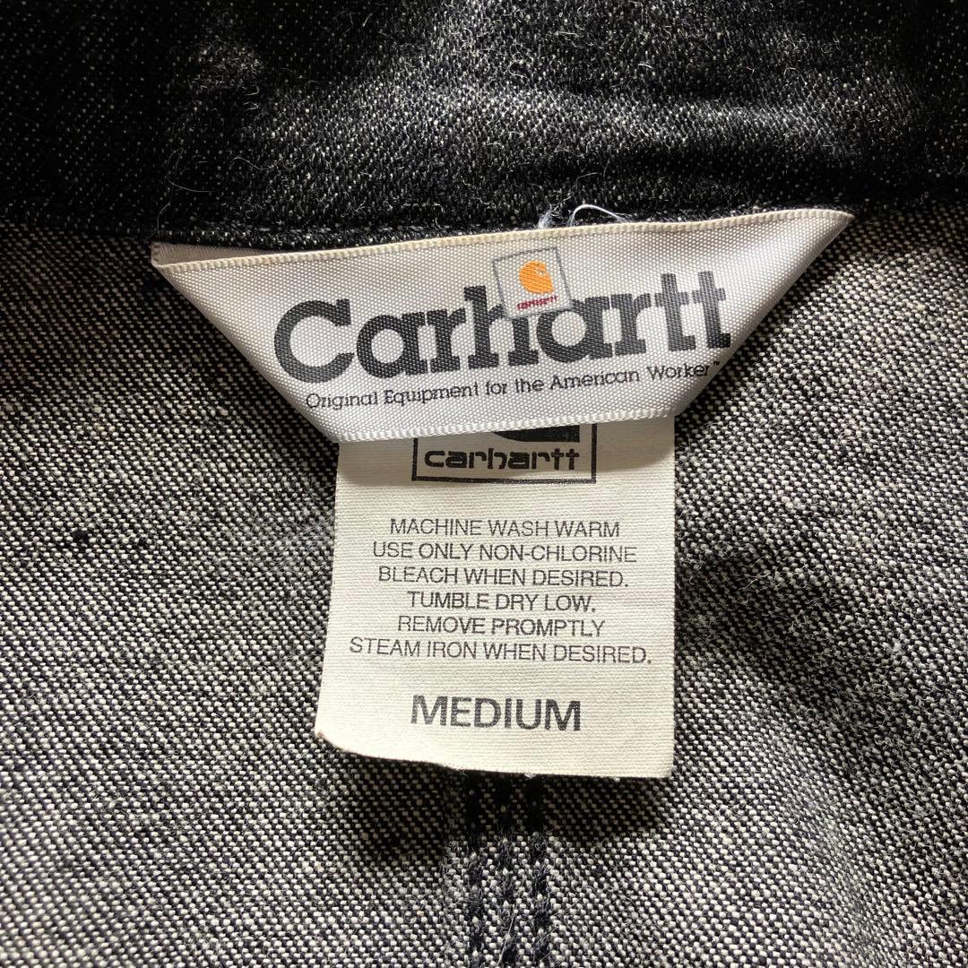 希少 90's デッドストック カーハート カバーオール 黒 L
