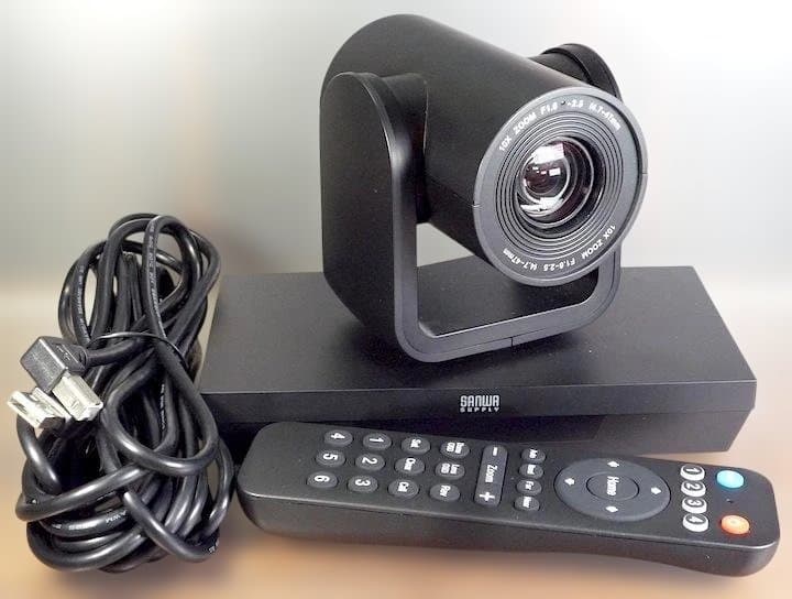 サンワサプライ 10倍ズームWEBカメラ CMS=V54BK