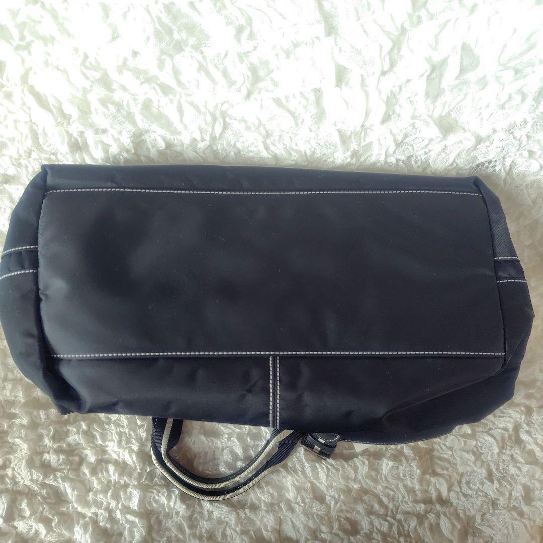 美品　アニエスベー　ハンドバッグ　大きめ　A4収納可　ナイロンバッグ