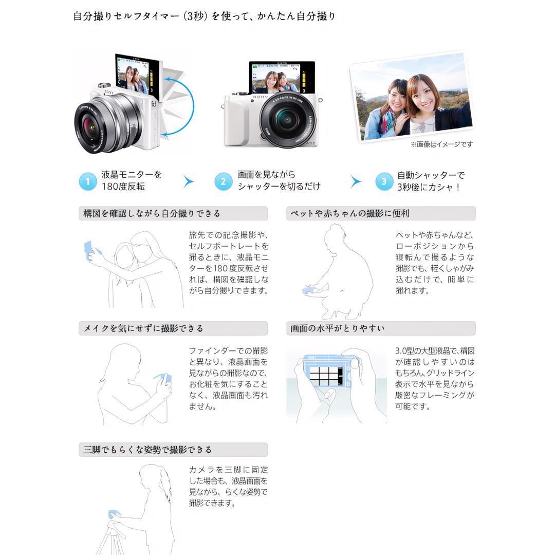 SONY α NEX-3N ホワイト 本体＋ボディキャップ ミラーレス一眼